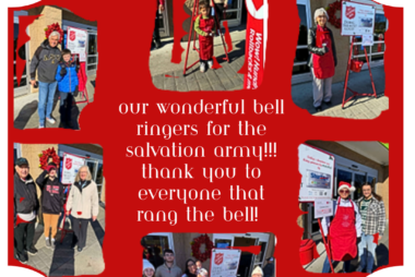 SALVATION ARMY BELL RINGING