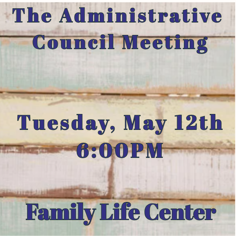 ADMINISTRATIVE COUNCIL MEETING